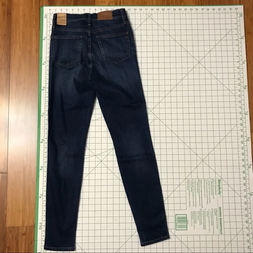 Madewell 10” High Rise Skinny 168* - Picture 4 of 5